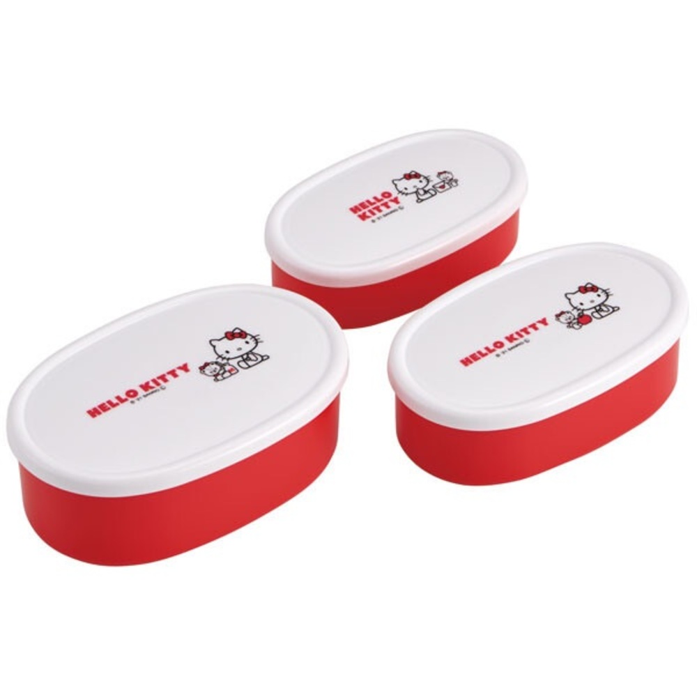 Storage Containers 3-pcs set Hello Kitty